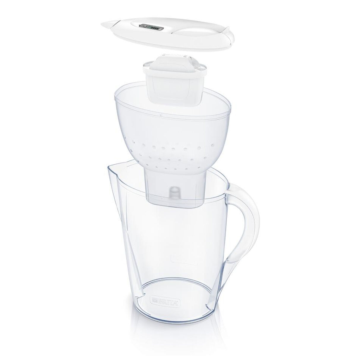 Filter jug Brita Marella + Maxtra Pro 1051130 White Plastic 2,4 L